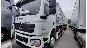 Автопоезд-зерновоз Shacman L3000 6х4