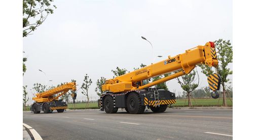 Короткобазный кран XCMG RT120E