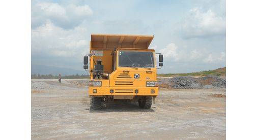 Горный самосвал XCMG NXG5650DTQ 6х6 фото 1 Горный самосвал XCMG NXG5650DTQ 6х6