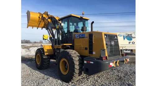 LW550FN-rear-left Фронтальный погрузчик XCMG LW550FN