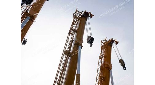 Телескопический гусеничный кран XCMG XGC100T фото 4 Телескопический гусеничный кран XCMG XGC100T
