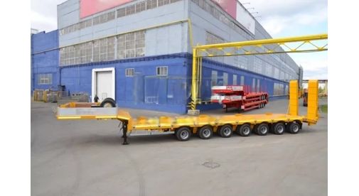 Полуприцеп низкорамный с раздвижной рамой 94187-0000060 (фото-1) Полуприцеп низкорамный с раздвижной рамой 94187-0000060