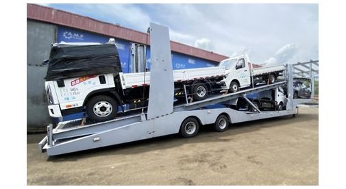 Двухосный полуприцеп-автовоз TITAN266A2 Двухосный полуприцеп-автовоз TITAN266A2