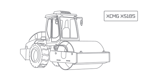 Каток XS185 Каток XCMG XS205