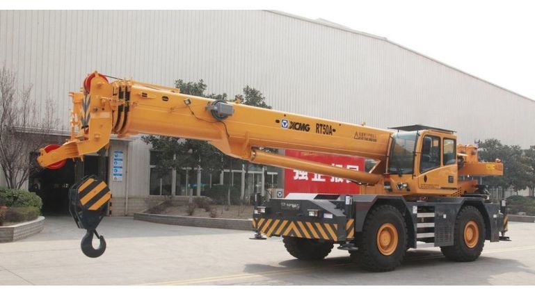 Короткобазный кран RT50A Короткобазный кран RT50A