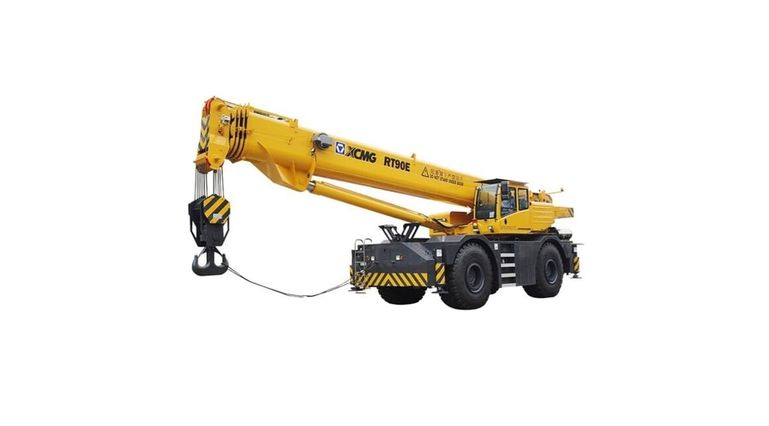 Короткобазный кран XCMG RT90E Короткобазный кран XCMG RT90E