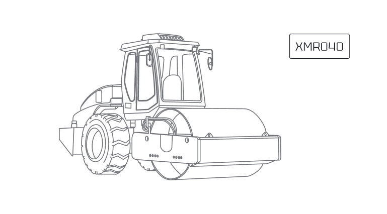 XMR040 Ручной каток XCMG XMR040