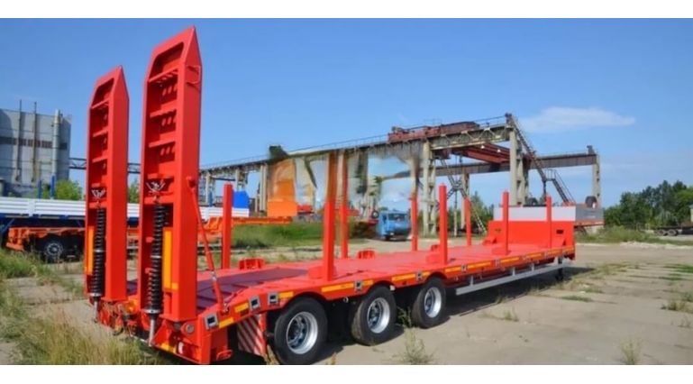 Полуприцеп низкорамный 94183-010-5D02 Полуприцеп низкорамный 94183-010-5D02