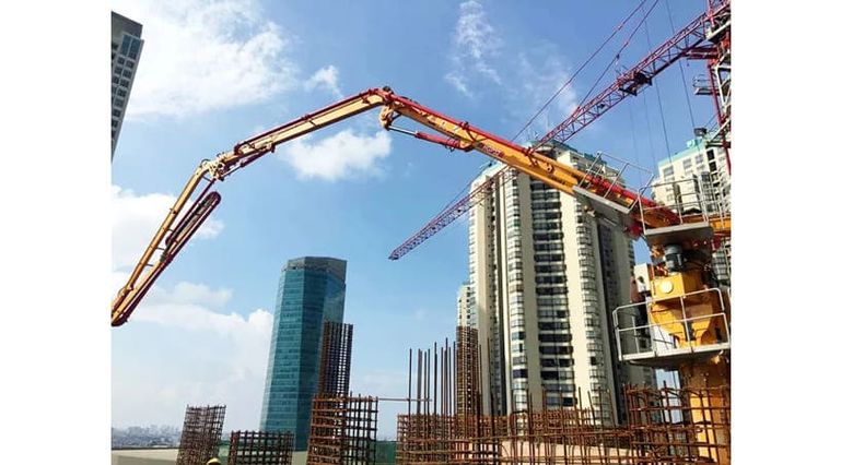 Бетонораспределительная стрела XCMG HGP32 Бетонораспределительная стрела XCMG HGP32