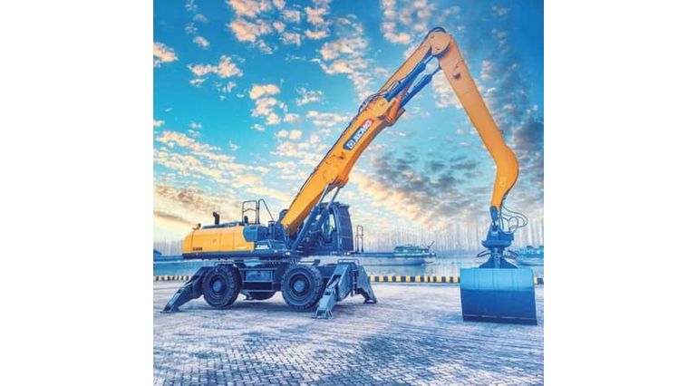 Грейферный экскаватор XCMG XE240WM Грейферный экскаватор XCMG XE240WM