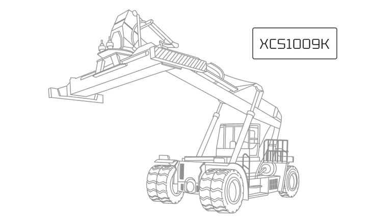 Перегружатель пустых контейнеров XCMG XCS1009K Перегружатель контейнеров XCMG XCS1009K