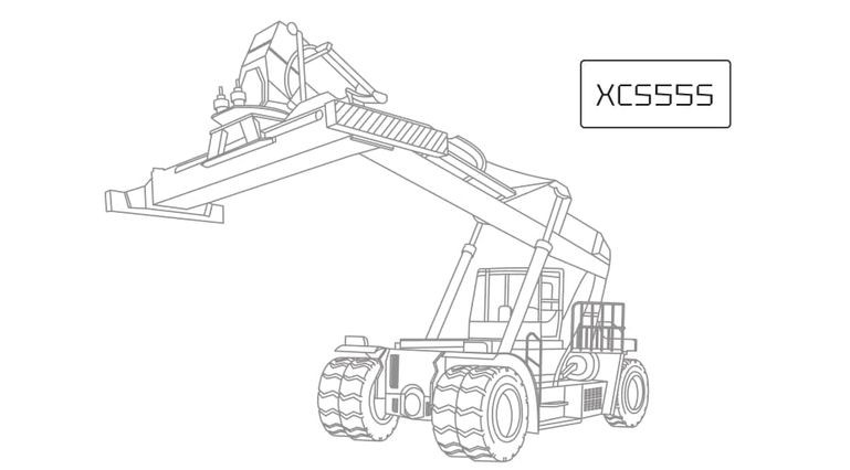 Перегружатель контейнеров XCMG XCS1009K Перегружатель контейнеров XCMG XCS55S