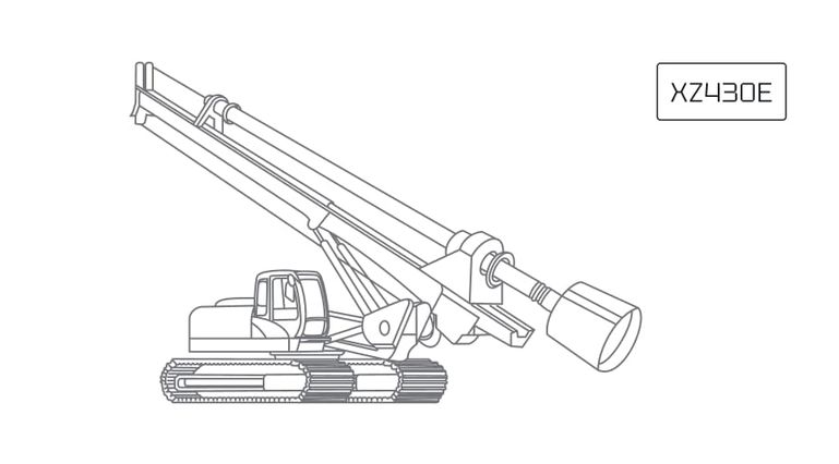 XCMG XZ430E Установка ГНБ XCMG XZ430E