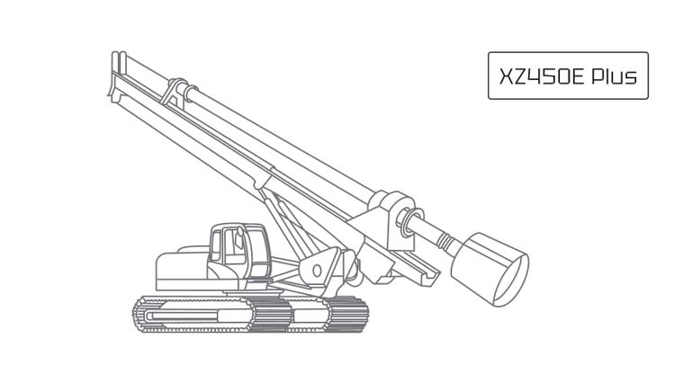 XCMG XZ450E Plus Установка ГНБ XCMG XZ450E Plus