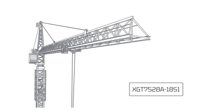 Башенный кран XCMG XGT7528A-18S1 Башенный кран XCMG XGT7528A-18S1