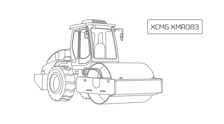 XMR083 Каток XCMG XMR060