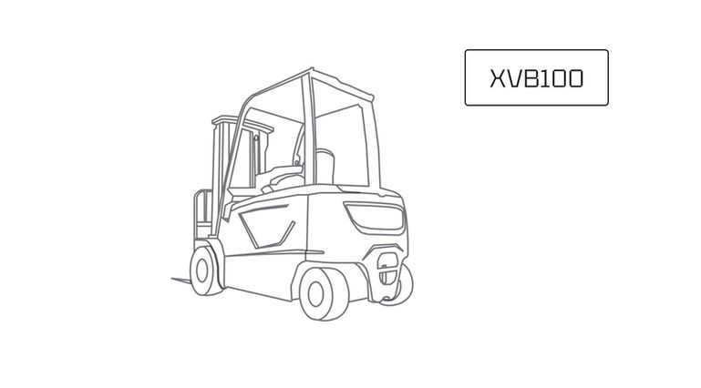 Вилочный погрузчик XCMG XVB100 Вилочный погрузчик XCMG XVB100