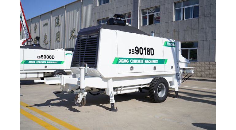 Стационарный бетононасос XCMG XS10022D Стационарный бетононасос XCMG XS10022D