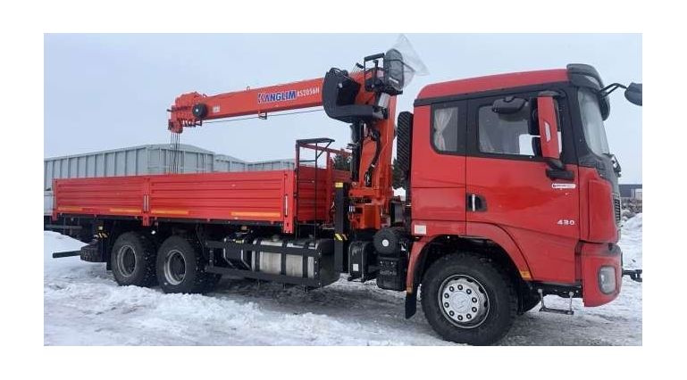 Кран-манипулятор KANGLIM KS2056H на шасси SHACMAN X5000 Кран-манипулятор KANGLIM KS2056H на шасси SHACMAN X5000