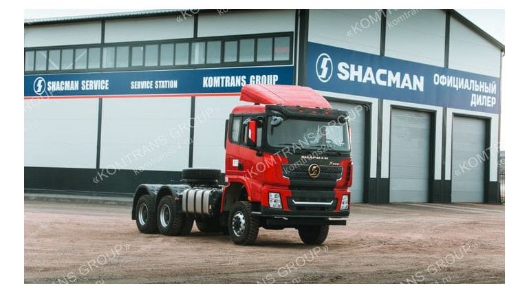 Седельный тягач SX42584W324C X3000 6х6 превью Седельный тягач SX42584W324C X3000 6х6