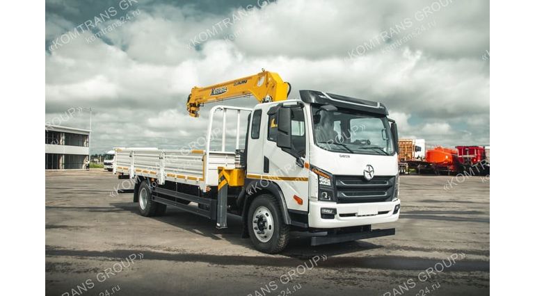 Грузовик DAYUN бортовой с КМУ XCMG KSQS125-4 CGC1120D Бортовой автомобиль DAYUN с КМУ KSQS125-4 CGC1120D