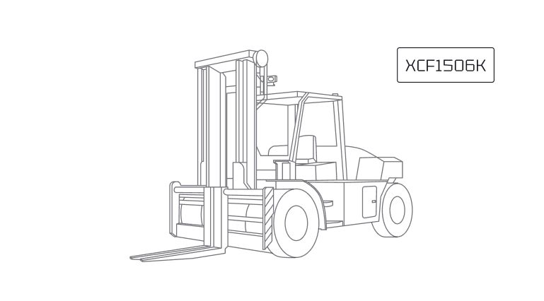 Вилочный погрузчик XCMG XCF1506K Вилочный погрузчик XCMG XCF1506K