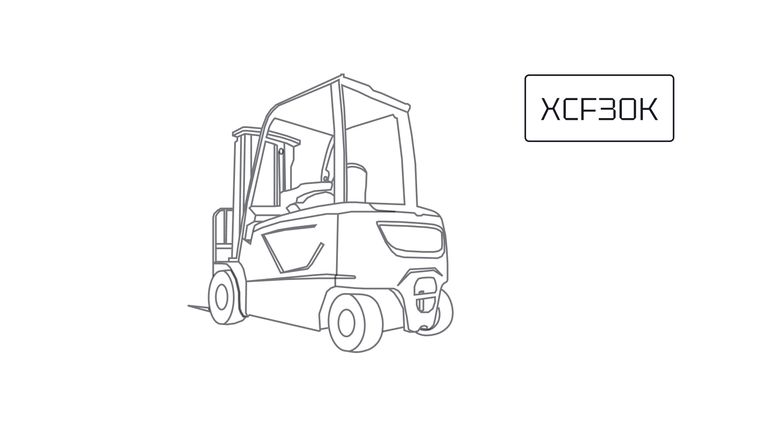Вилочный погрузчик XCMG XCF30K Вилочный погрузчик XCMG XCF30K