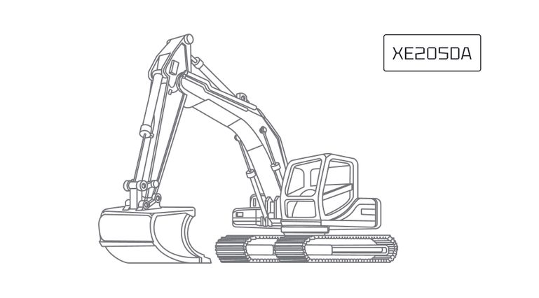 Экскаватор XCMG XE205DA Экскаватор XCMG XE205DA