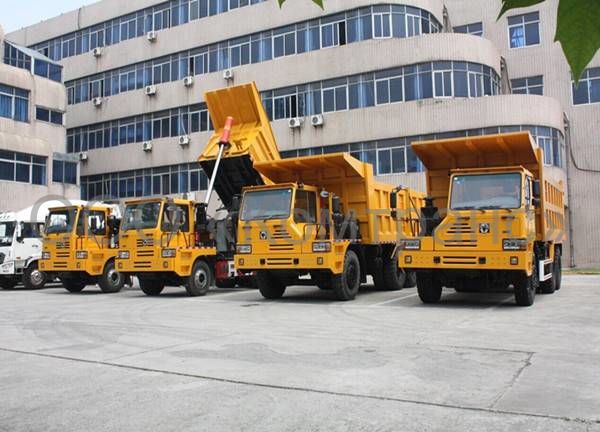 Горный самосвал XCMG NXG5650DTQ 6х6