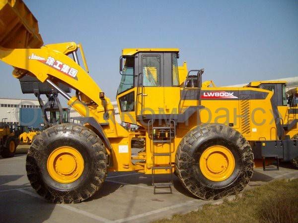 Фронтальный погрузчик XCMG LW800K-LNG на СПГ