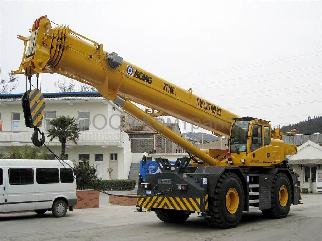 Короткобазный кран XCMG RT70E
