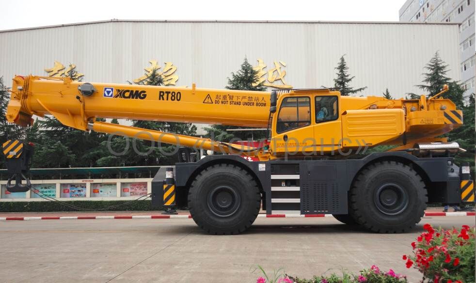 Короткобазный кран XCMG RT80