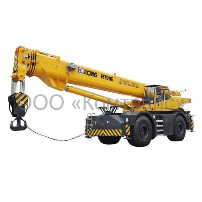 Короткобазный кран XCMG RT90E