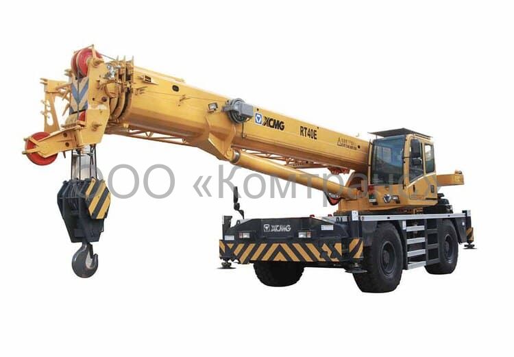 Короткобазный кран XCMG RT40E
